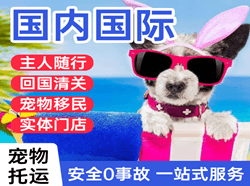 且末玉都航空邮寄国际宠物托运 【国